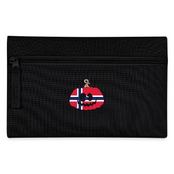 Hongrie Halloween Citrouille - Trousse - noir - Devant