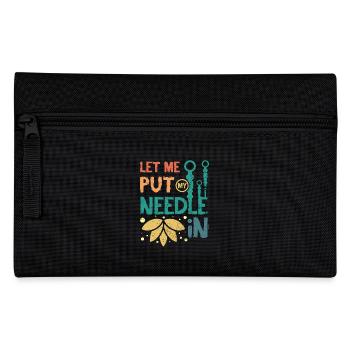 Laissez-moi mettre mon aiguille en acupuncture - Trousse - noir - Devant
