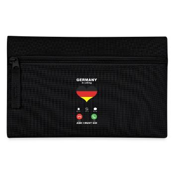 Deutschland is calling Deutschland Herz Souvenir - Federtasche - Schwarz - Vorne