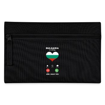 Bulgarien is calling Bulgarien Herz Souvenir - Federtasche - Schwarz - Vorne