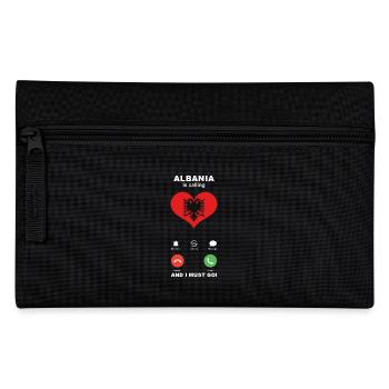 L’Albanie appelle Albania Heart Souvenir - Trousse - noir - Devant