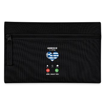 La Grèce appelle Grèce Heart Souvenir - Trousse - noir - Devant