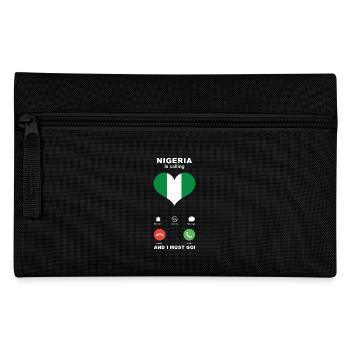 Le Nigeria appelle Nigeria Heart Souvenir - Trousse - noir - Devant