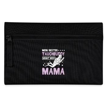 Mein bester tauchbuddy nennt mich Mama - Federtasche - Schwarz - Vorne
