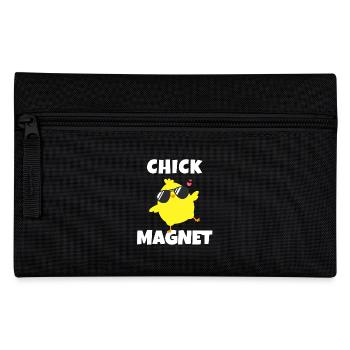 Chick Magnet Cooles Küken Cartoon - Federtasche - Schwarz - Vorne