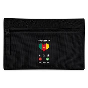 Le Cameroun appelle Cameroun Heart Souvenir - Trousse - noir - Devant
