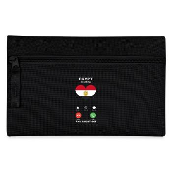 Egypt is calling Egypt Heart Souvenir - Pencil Case - black - Front