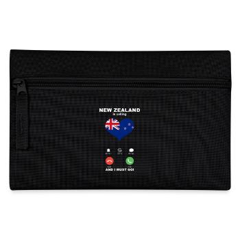 La Nouvelle-Zélande appelle New Zealand Heart Souvenir - Trousse - noir - Devant
