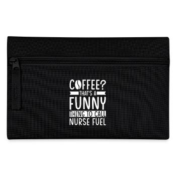 Dicton du café infirmier - Trousse - noir - Devant
