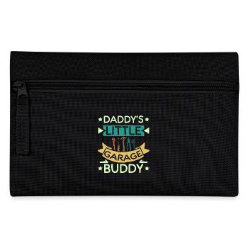 Daddy's little garage buddy - Pencil Case - black - Front