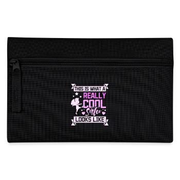 This is what a really cool sister looks like - Pencil Case - black - Front