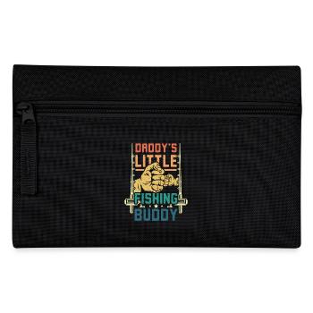 daddy's little fishing buddy - Pencil Case - black - Front