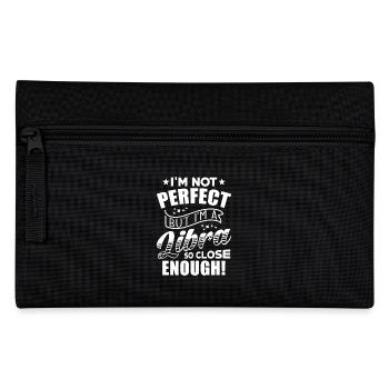 Waage Sternzeichen Geschenk Waage - Federtasche - Schwarz - Vorne