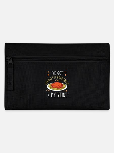 Spaghetti Bolognese - Pencil Case - black