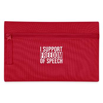 Freedom of Expression - Pencil Case - red - Front