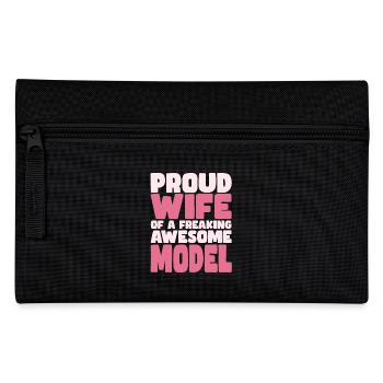 Stolze Ehefrau Eines Verdammt Guten Models - Federtasche - Schwarz - Vorne