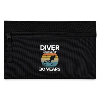Cette légende de plongeur a 30 ans 30 anniversaire - Trousse - noir - Devant