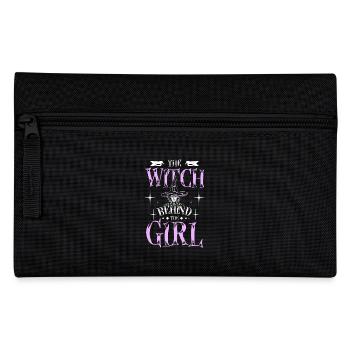 La sorcière derrière la fille - Trousse - noir - Devant
