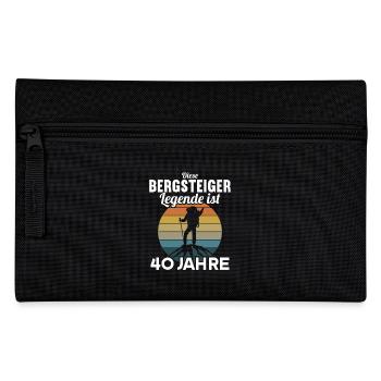 Diese Bergsteiger Legende 40 Jahre 40 Geburtstag - Federtasche - Schwarz - Vorne