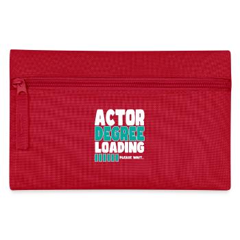 L’acteur invite à la formation - Trousse - rouge - Devant