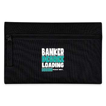 Banker invites training - Pencil Case - black - Front