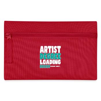 L’artiste invite à la formation - Trousse - rouge - Devant