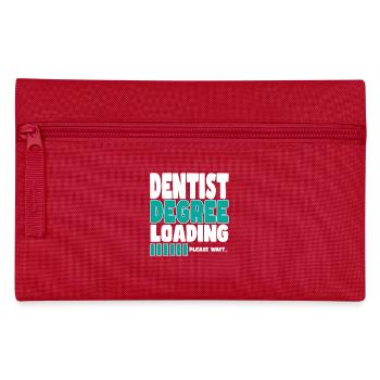 Le dentiste invite à la formation - Trousse - rouge - Devant