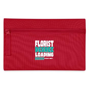 Un fleuriste invite à la formation - Trousse - rouge - Devant
