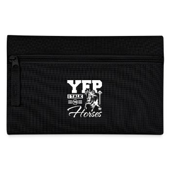 Hep Je parle aux chevaux - Trousse - noir - Devant