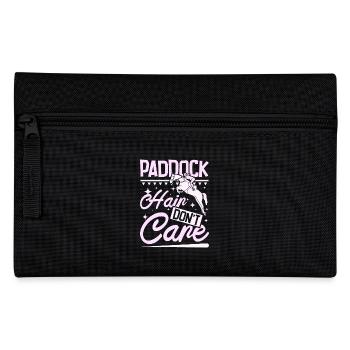 Les cheveux de paddock s’en fichent - Trousse - noir - Devant