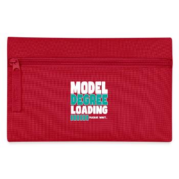 Le modèle invite à la formation - Trousse - rouge - Devant
