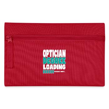 Opticien invite à la formation - Trousse - rouge - Devant