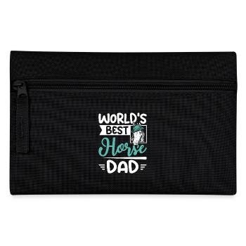 Le meilleur papa cheval du monde - Trousse - noir - Devant