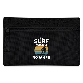 Diese Surf Legende ist 40 Jahre 40 Geburtstag - Federtasche - Schwarz - Vorne