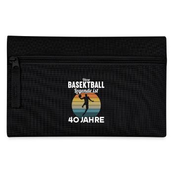 Diese Basketball Legende is 40 Jahre 40 Geburtstag - Federtasche - Schwarz - Vorne