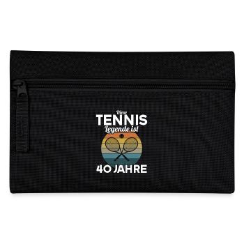 Diese Tennis Legende ist 40 Jahre 40 Geburtstag - Federtasche - Schwarz - Vorne