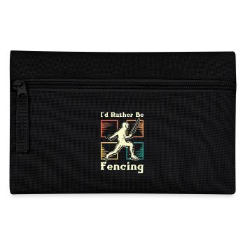 Je préfère faire de l’escrime - Trousse - noir - Devant