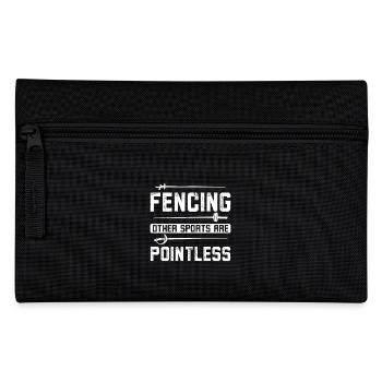 L’escrime d’autres sports sont inutiles - Trousse - noir - Devant