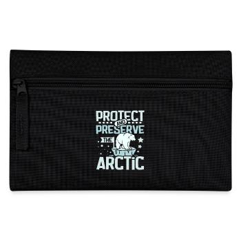 Protéger et préserver l’Arctique - Trousse - noir - Devant