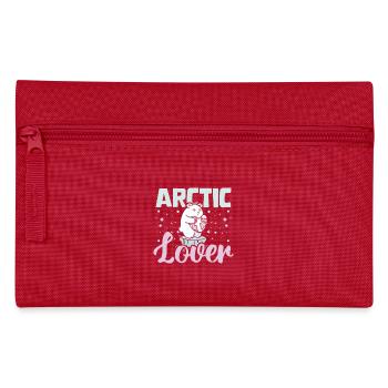 Polar bears Arctic lover - Federtasche - Rot - Vorne