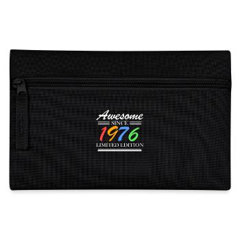 1976 - Fantastic since 1976 - Born in 1976 - Pencil Case - black - Front