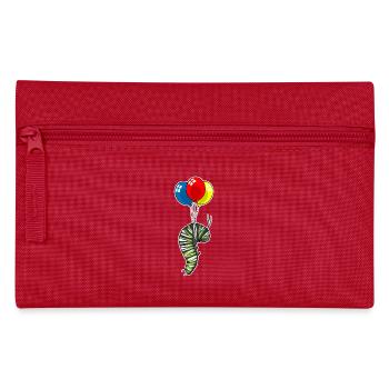 Ballon Caterpillar - Trousse - rouge - Devant