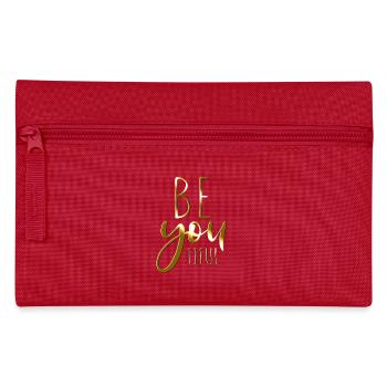 Beyoutiful Be You Tiful Mindfulness Yoga Beautiful - Pencil Case - red - Front