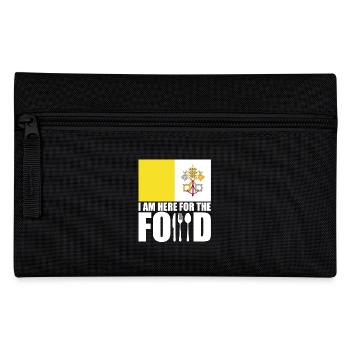 Souvenir de voyage de vacances de la Cité du Vatican - Trousse - noir - Devant