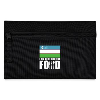 Uzbekistan holiday travel souvenir - Pencil Case - black - Front