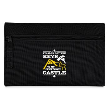 J’ai enfin eu les clés de mon propre petit château - Trousse - noir - Devant