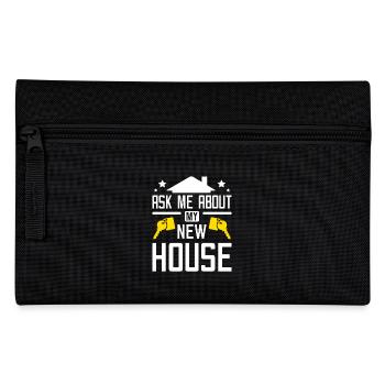 Posez-moi des questions sur ma nouvelle maison - Trousse - noir - Devant