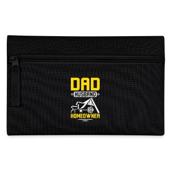 Dad husband homeowner - Federtasche - Schwarz - Vorne