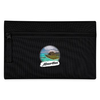 Mauritius Souvenir - Federtasche - Schwarz - Vorne