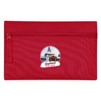 Laponie Finlande Souvenir - Trousse - rouge - Devant